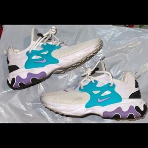 Nike React Presto "Cassette" Men's Shoe Size 9 Purple/Teal